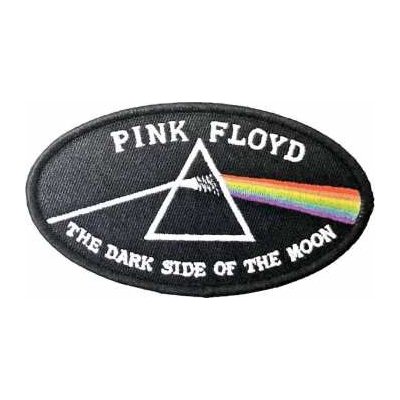Nášivka Dark Side Of The Moon Oval Black Border – Hledejceny.cz