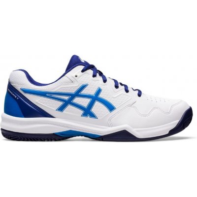 Asics Gel-Dedicate 7 Clay - white/electric blue – Zbozi.Blesk.cz