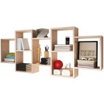 MIRJAN 24 Nástěnná police TRIO 65x161 cm dub sonoma MJ0065 – Zboží Mobilmania