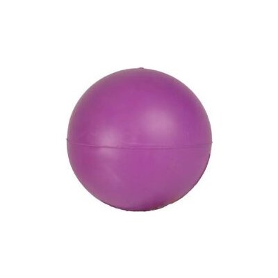 Flamingo hračka pro psa míč M průměr 5 cm tvrdá guma fialová