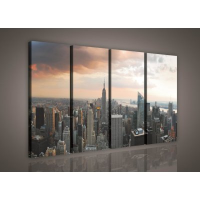 ForWall Obraz na plátně New York 120 x 80 cm 4-dílný – Hledejceny.cz