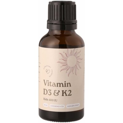 Vitalpoint Premium Kids Vitamín D3 & K2 400 IU pro děti v BIO MCT oleji 30 ml – Hledejceny.cz