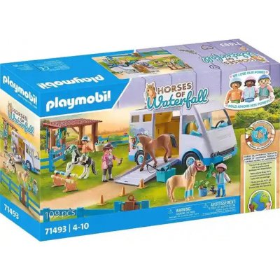 Playmobil 71493 Mobilní jezdecká škola – Hledejceny.cz