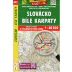 Turistická mapa 472 Slovácko Bílé Karpaty 1:40 000 – Zboží Dáma