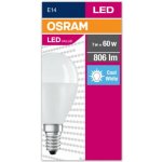 Osram VALUE E14 7W/840 CLP60 miniglobe studená bílá – Hledejceny.cz