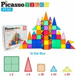 Picasso Tiles základní stavební bloky 101ks – Zboží Dáma