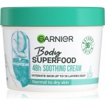 Garnier Body Superfood Soothing Cream ( normální až suchá pokožka ) zklidňující tělový krém s výtažkem z aloe vera 380 ml – Zboží Mobilmania