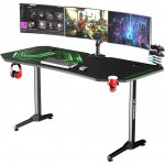 ULTRADESK Frag černý / zelený UDESK-FG-GR – Zboží Dáma