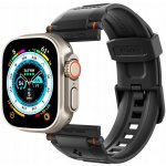 Spigen RUGGED ULTRA BAND APPLE WATCH 4 / 5 / 6 / 7 / 8 / 9 / SE / ULTRA 1 / 2 42 / 44 / 45 / 49 MM MATTE BLACK AMP07105 – Zboží Mobilmania