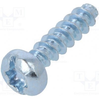 BOSSARD 3148581 Vrut; pro plasty; 3x12; Hlava: válcová; plochá,Torx®; TX10,0,8mm – Hledejceny.cz