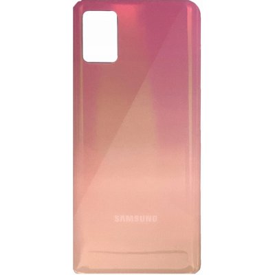 Kryt Samsung Galaxy A51 zadní oranžový