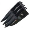 Nůž pro bojové sporty Gil Hibben GRIP THROWER TRIPLE SET LARGE BLACK GH0947B