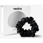 VENIRA scrunchie hedvábná gumička, černá – Zboží Dáma VENIRA scrunchie hedvábná gumička, černá – Zboží Dáma