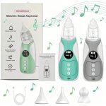 HY BEAUTY HOUSHOLD HY123 Elektrická Nosní Odsávačka 3 rychlostí melodie zelená – Hledejceny.cz