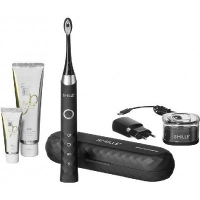 SMILLE Sonic Brush s vlákny SANGI černý – Sleviste.cz