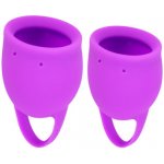 Lola Games Sada menstruačních kalíšků Natural Wellness Modrý Kosatec 2 ks – Sleviste.cz