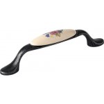 Walteco s kyticí 96 mm stříbrný antik/porcelán – Sleviste.cz