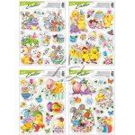 MFP 2221781 Okenní fólie velikonoční VE011 30x42cm s glitrem – Hledejceny.cz