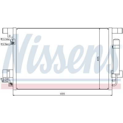 Chladič klimatizace NISSENS 940029 | Zboží Auto