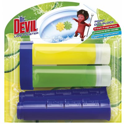 Dr.devil wc duo block lime twister 65 ml – Zboží Dáma