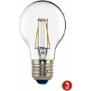 Tesla LED žárovka CRYSTAL RETRO BULB E27 4W 230V 440lm 2700K Teplá bílá 360°,čirá