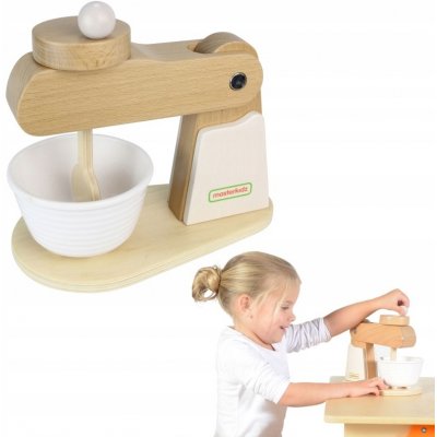 Masterkidz Dřevěný mixér do kuchyně pro děti – Zboží Mobilmania