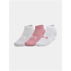 Under Armour ponožky UA Essential Low Cut 3pk růžová