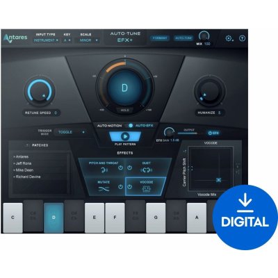 Antares Auto-Tune EFX+ (Digitální produkt) – Zboží Živě