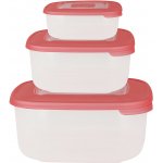 Tontarelli 3ks čtverec červená 9040637551K20 – Zboží Dáma