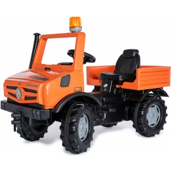 Rolly Toys Komunální šlapací auto UNIMOG s čelní radlicí