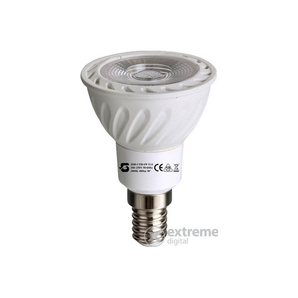 Žárovka Global JDRE14COB6W E14 Led žárovka E14 480 Lm 3.000K 6W Teplá bílá