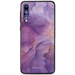 Pouzdro Mobiwear Glossy Huawei P20 Pro - G050G - Fialový mramor