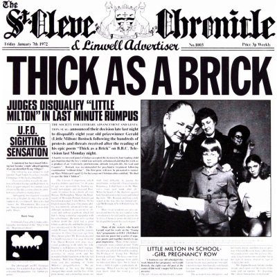 Jethro Tull - Thick As A Brick CD – Zbozi.Blesk.cz