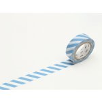 MT masking tape geometrická stripe grayish sky – Sleviste.cz