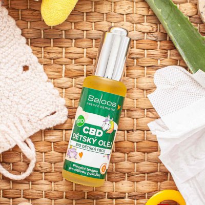 Saloos CBD Bio dětský olej 50 ml – Zboží Mobilmania