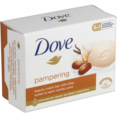 Dove Pampering mýdlo Bambucké máslo a vanilka 90 g – Zbozi.Blesk.cz