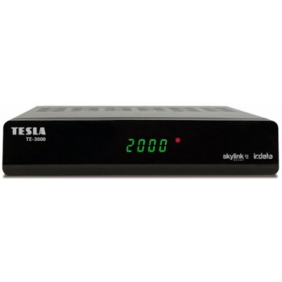 TESLA TE-3000 Satelitní DVB-S2 Irdeto přijímač s certifikací Skylink READY