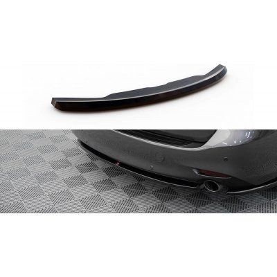 Maxton Design středový spoiler pod zadní nárazník pro Mazda 6 Mk3 FL, černý lesklý plast ABS – Zboží Mobilmania