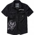Brandit košile Motörhead Vintage shirt černo šedá – Zboží Dáma