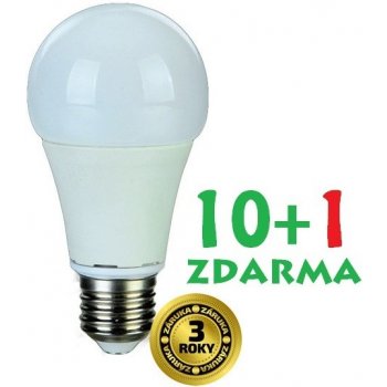 Solight LED žárovka klasický tvar 10W E27 3000K 270° 810lm