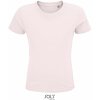 Dětské tričko dětské tričko z organické bavlny SOL'S bledá růžová