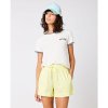 Dámská Trička Rip Curl RINGER NEON TEE Off White