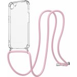 AlzaGuard Luxe Lanyard Case pro iPhone 16e růžový AGD-PCL011P – Zboží Mobilmania