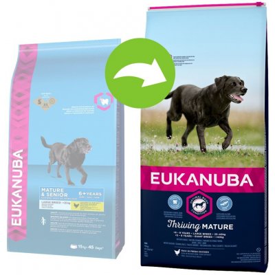 Eukanuba Mature Large Breed 2 x 15 kg – Zboží Mobilmania