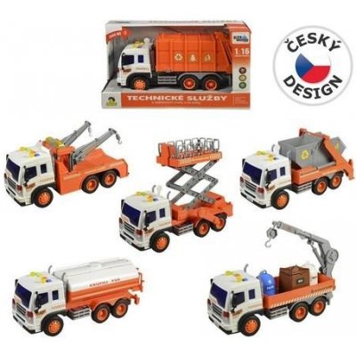 Made City Collection auto technické služby na setrvačník cisterna 27cm – Zboží Dáma