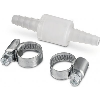 Xavax ventil zabraňující zpětnému toku chodu, pro pračky/sušičky, včetně 2 spon/objímek – Zboží Dáma