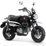 Honda Monkey 2026 Matt Gunpowder Black Metallic – Sleviste.cz