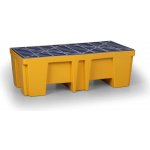 Plastová záchytná vana s PE roštem pro 2 sudy, 260 L | Zboží Auto