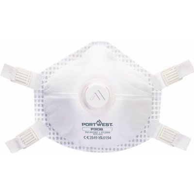 PORTWEST ULTIMATE P306 Respirátor FFP3 s ventilem pro opakované použití 5 ks – Hledejceny.cz