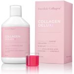 Swedish Nutra Collagen Deluxe 12500mg rybí s kyselinou hyaluronovou a vitamíny 500 ml – Hledejceny.cz